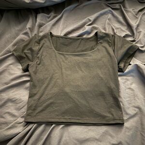 Classic Black Women's Crop Top